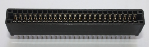 Card edge connector 50p 2.54mm pitch