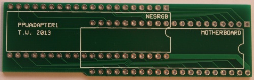 NESRGB adapter board #1
