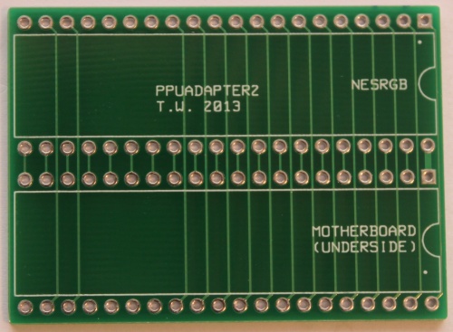 NESRGB adapter board #2